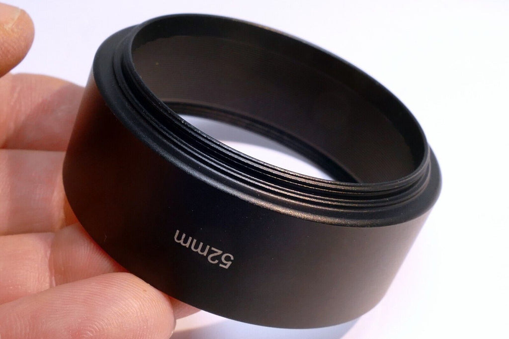 52mm metal Lens Hood Shade double threaded  rear and front for 135mm f2.8
