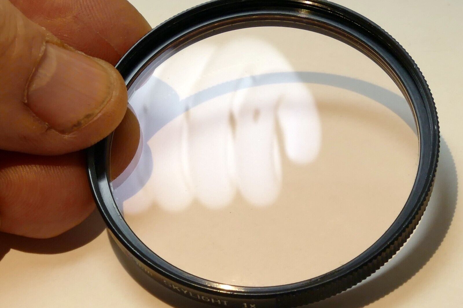 Canon 55mm Filter 1-A Skylight 1x w/ ribbed rim for 50mm f1.8 S.C. - Genuine OEM