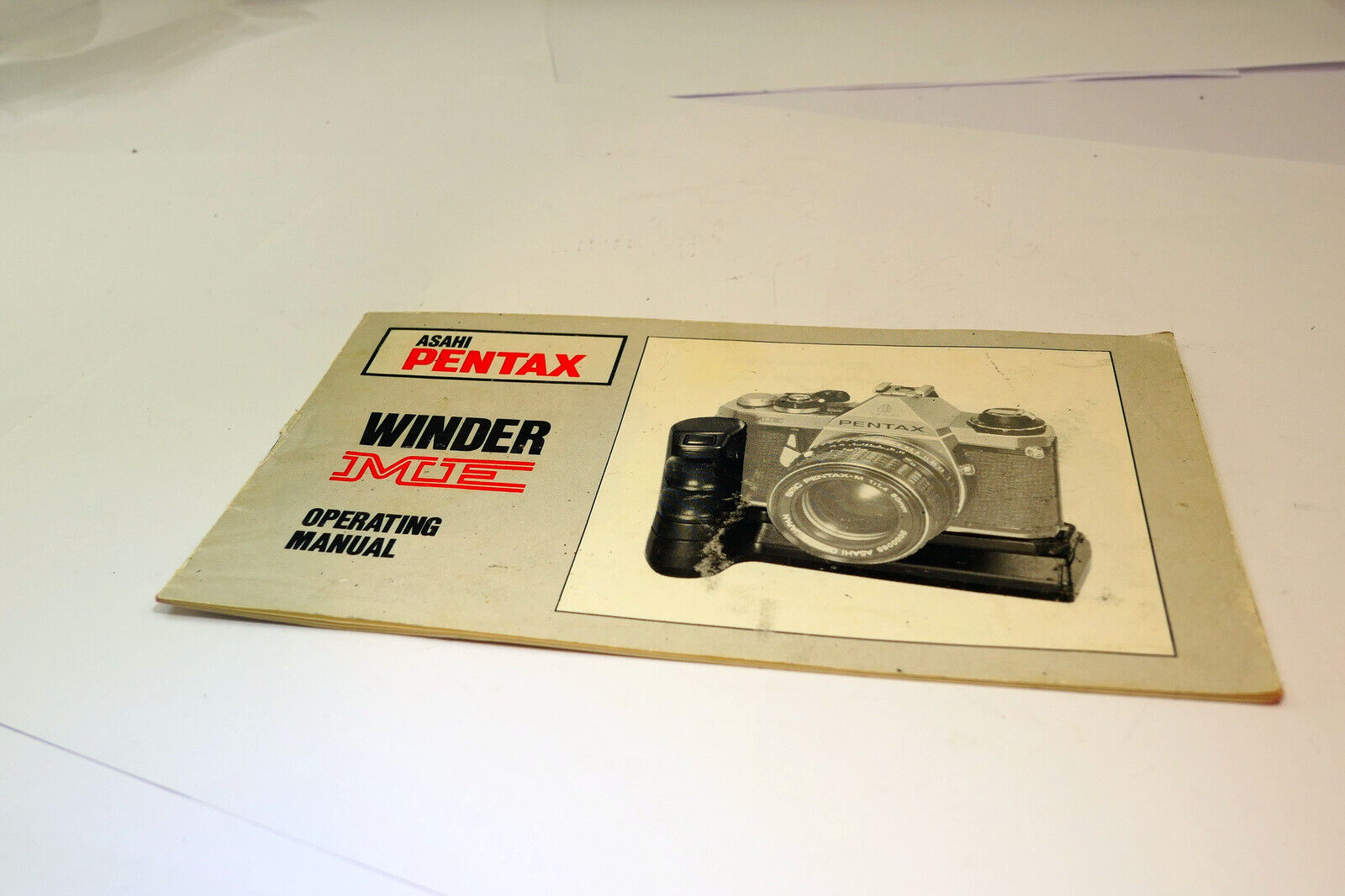 Pentax ME Winder camera Guide Manual Instructions 1976  (EN)