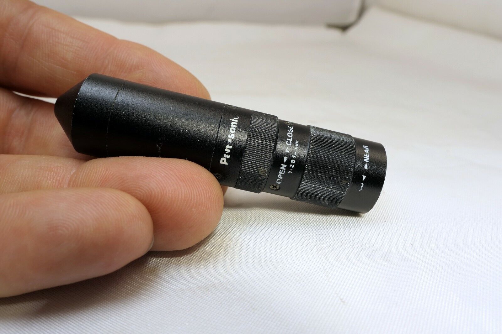 Panasonic f2.8 Pinhole C-Mount Industrial TV --   missing parts or repair AS IS