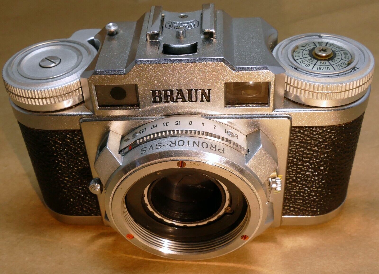 Braun Nurnberg Super II rangefinder camera body only double stroke winding