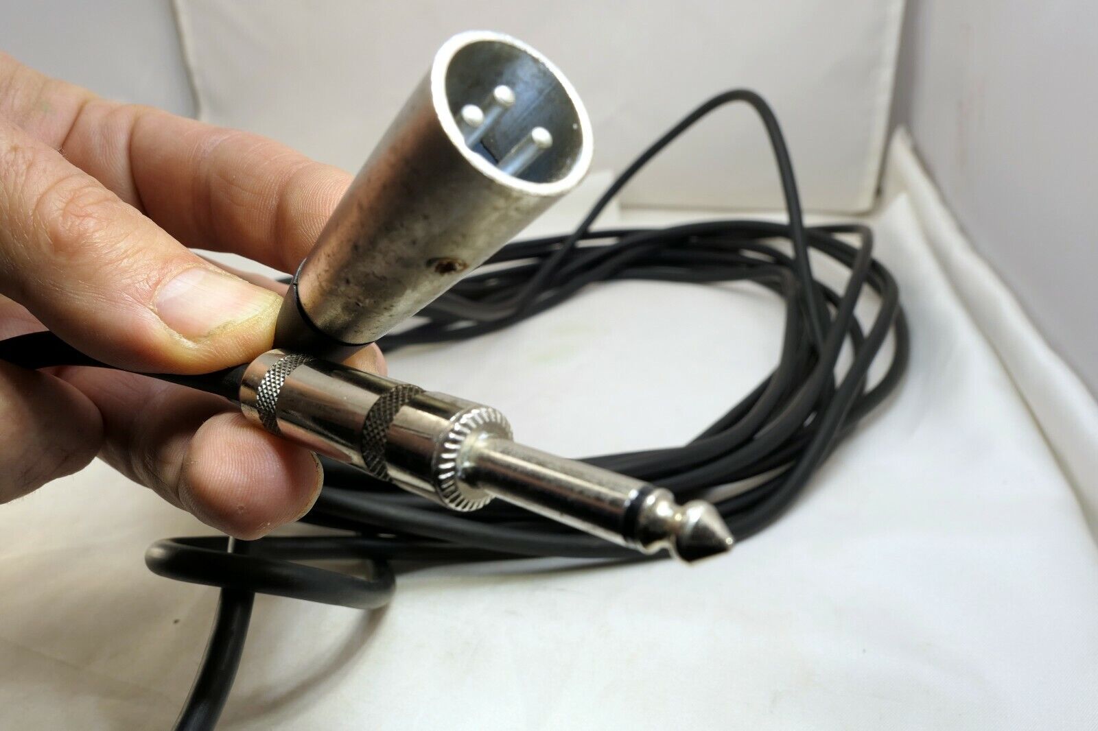 20 feet XLR Male to 6.5mm Male  Jack Cable Wire for Microphone Loudspeaker Audio