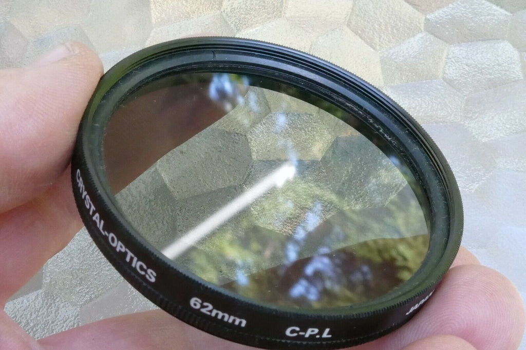 Crystal Optics C-PL Circular polarizing 62mm filter Lens