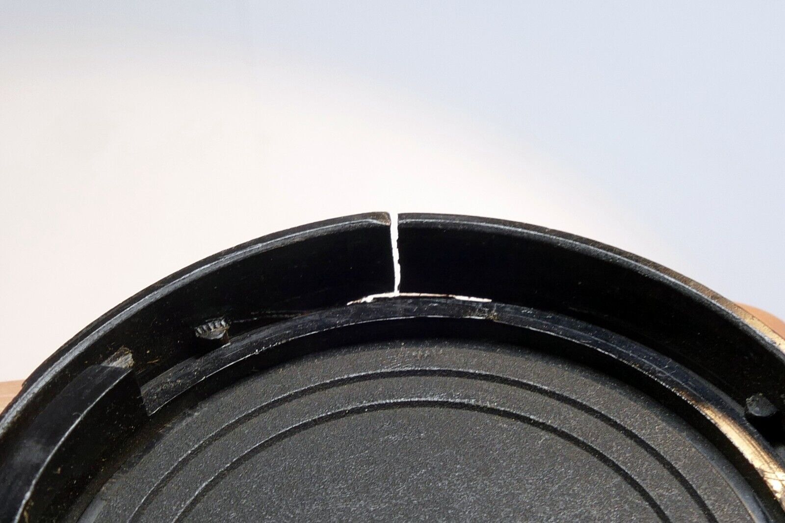 Minolta 55mm Lens Cap for 50mm f1.4 f1.7 Rokkor XG - damaged - EOM Genuine