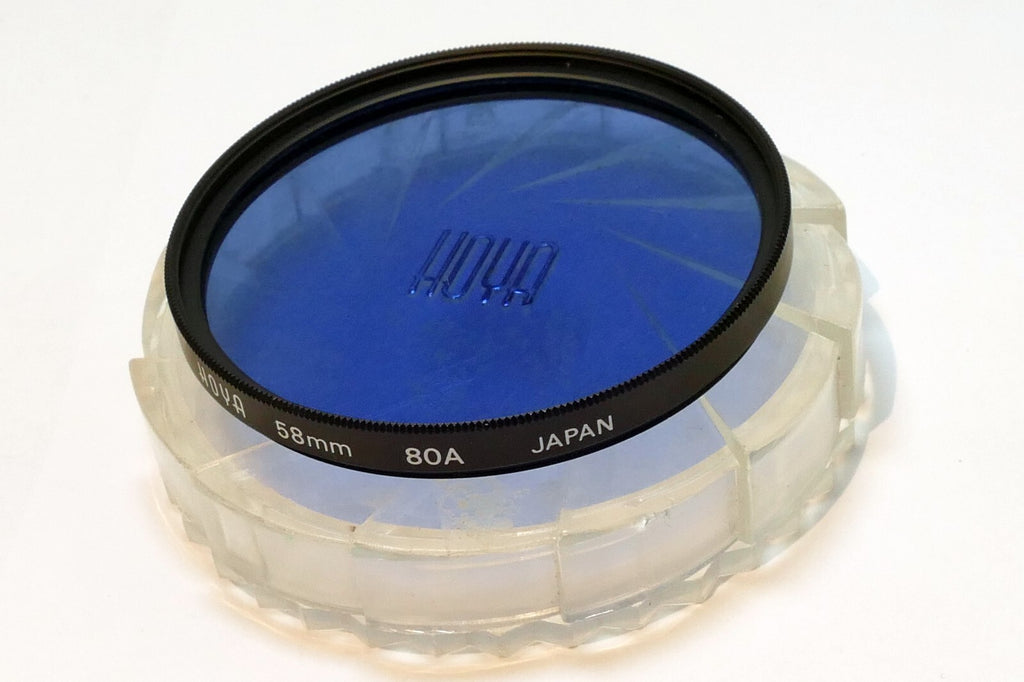 HOYA Lens Filter 58mm 80A blue