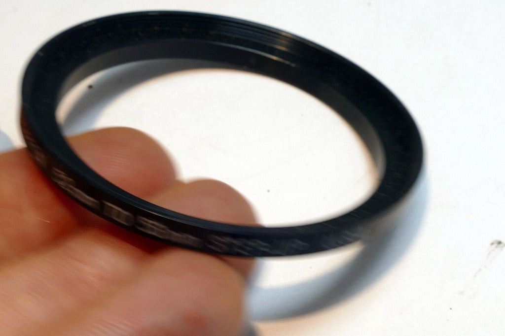 52mm to 58mm Step-up ring Metal adapter double threaded for lens filter made USA