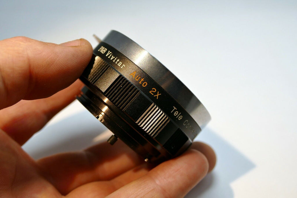 Vivitar 2X Lens Teleconverter Extender Minolta SR mount for 50mm f1.4 Rokkor PF