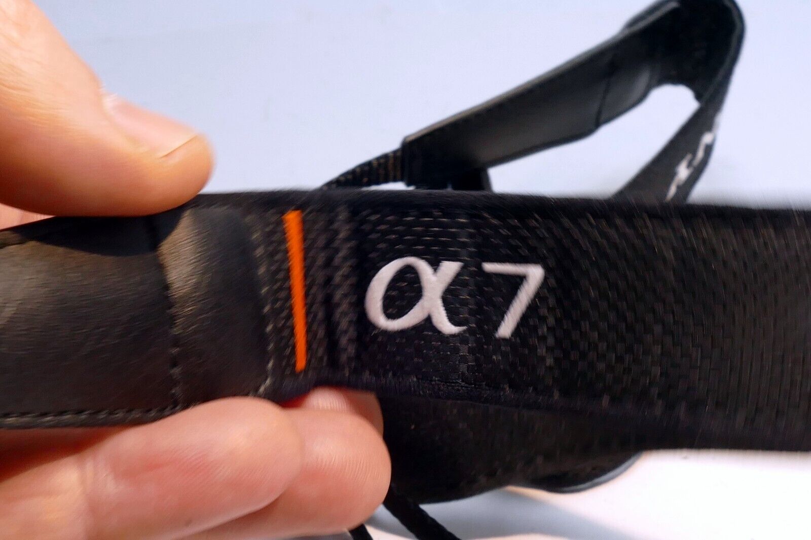 Sony Alpha a7 Shoulder Camera  Strap Checkered pattern canvas -  Genuine OEM