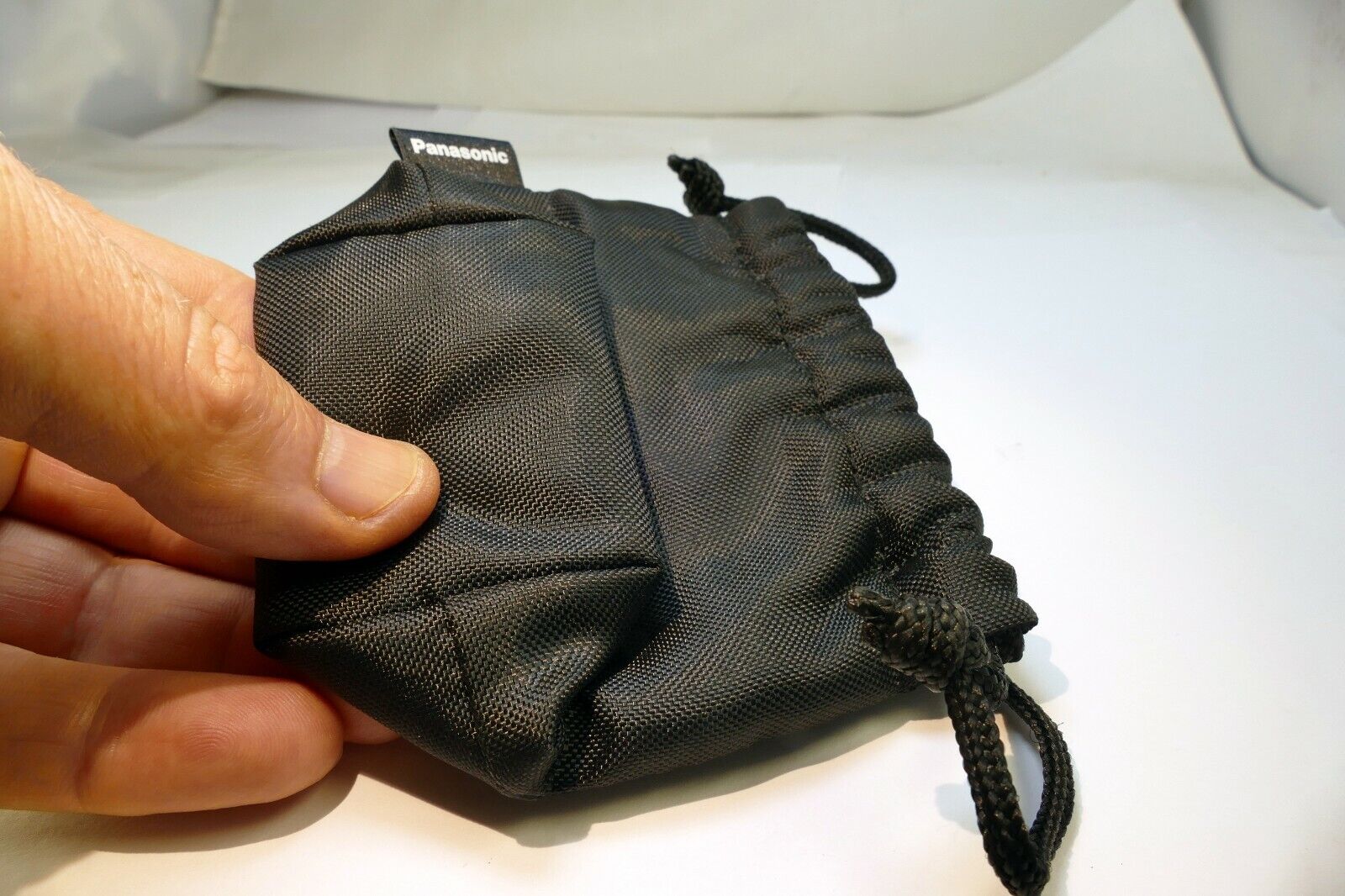 Panasonic Lumix Lens Pouch Drawstring Bag 4x4" for M4/3 14-42mm f3.5-5.6 12.5mm