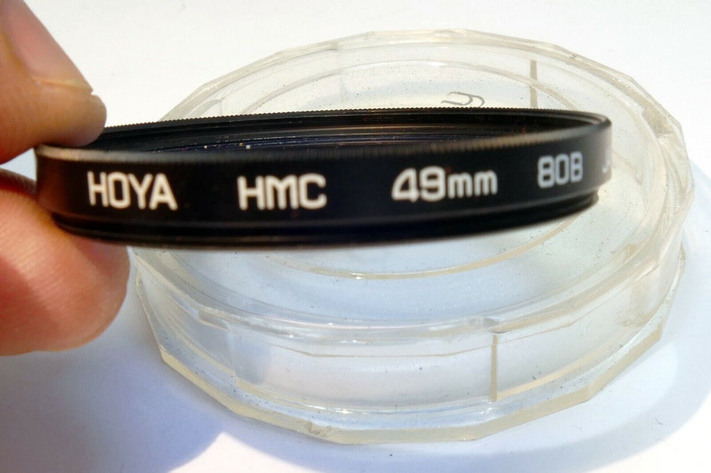 Hoya  HMC 80B 49mm Filter  Blue multi-coated