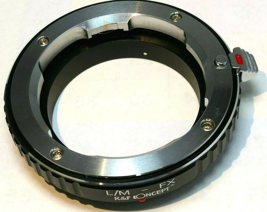 Adapter Leica M L/M Lens to FUJIFILM X FX Mount Camera X-A7 A5 E3 T100 T200 T20
