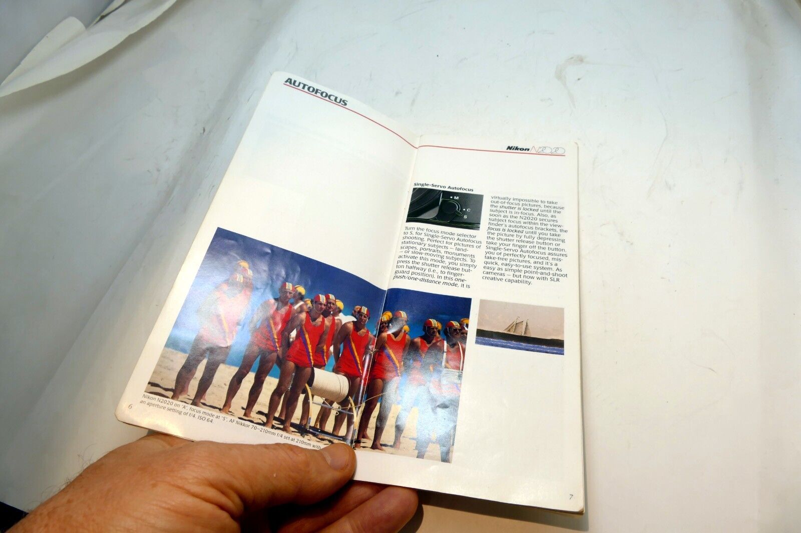 Nikon N2020 Camera  Photography  Brochure Features Technical Highlights 1986