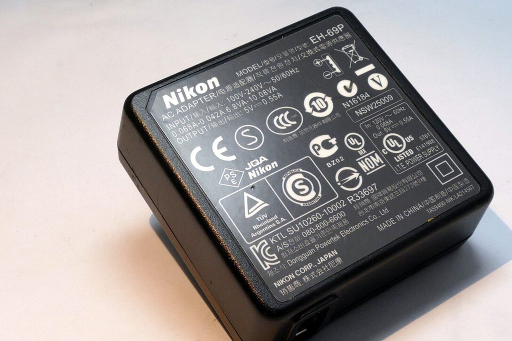 Nikon EH-69P AC USB charger adapter Genuine OEM US plug