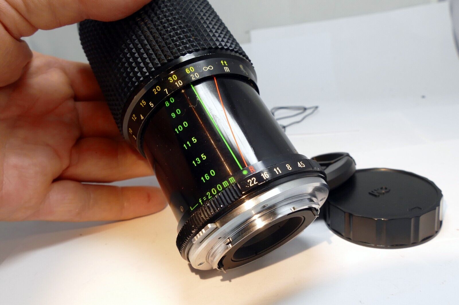 Quantaray 80-200mm f4.5 OM Multi-Coated MC lens for Olympus OM-2n OM-1