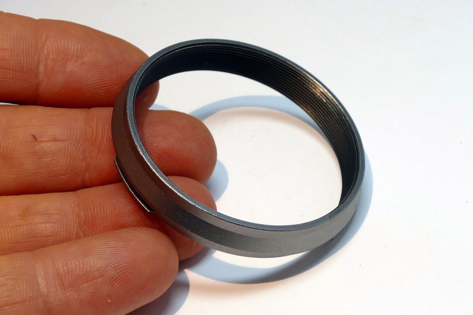 49mm Adapter ring for JJC LH-X100 Hood Shade for Fujinon X100 camera lens Gray