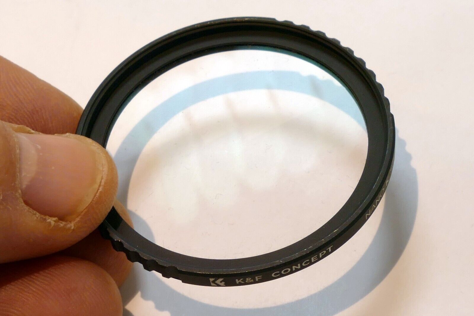 K&F Concept NANO-K 46mm Lens Filter Multi-Coated HMC ribbed rim