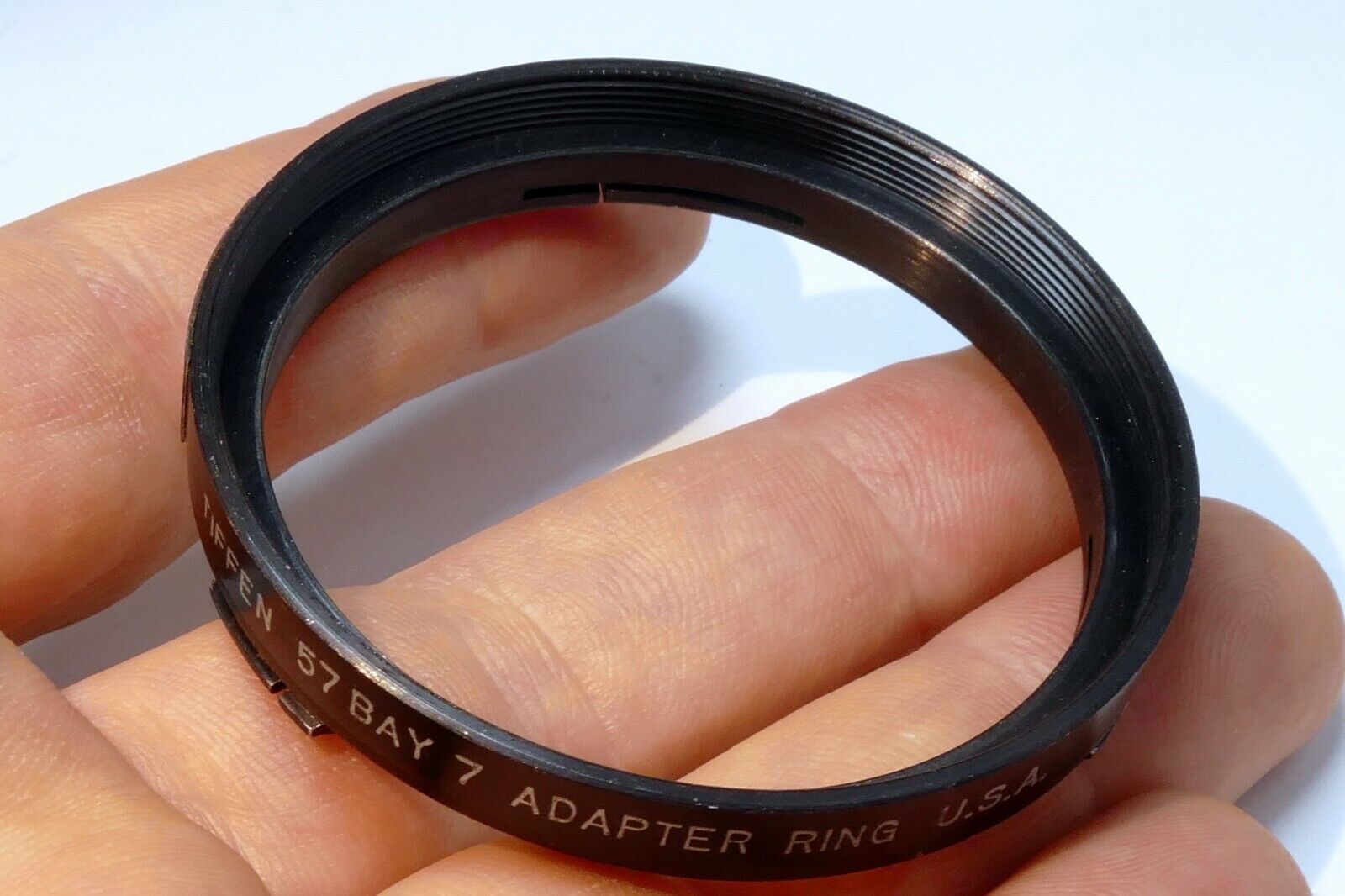 Bay B50 57 to 54mm Adapter series 7 VII step up Filter Holder