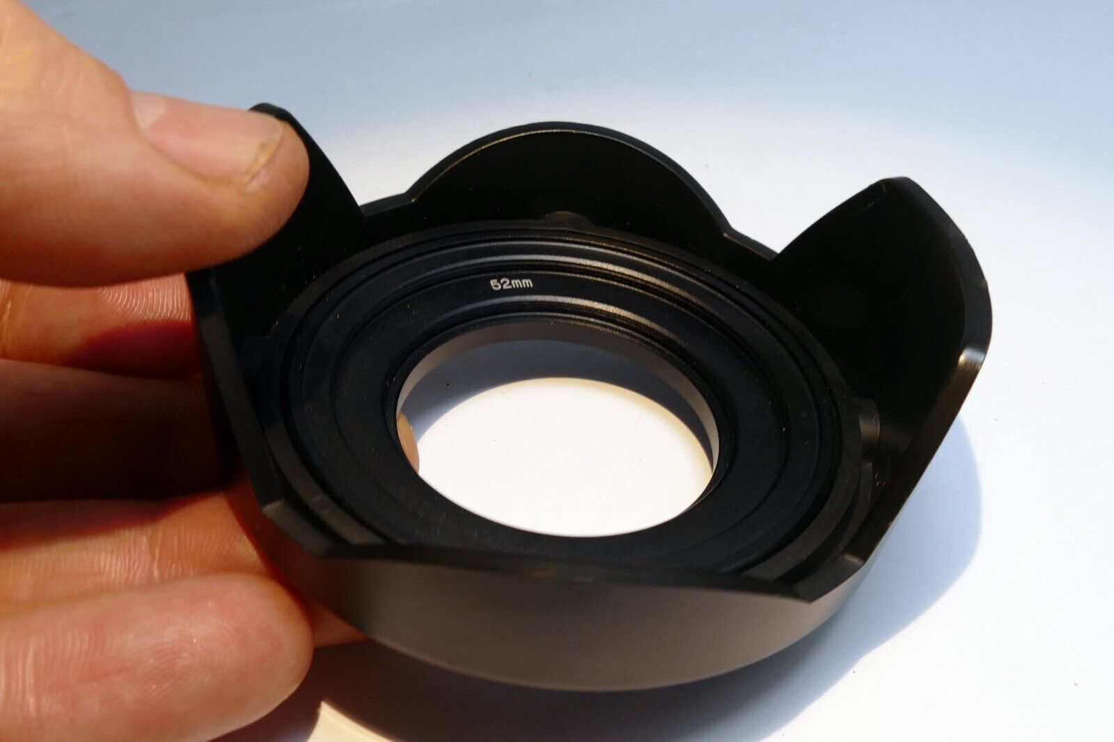 Metal Lens Hood 40.5mm Screw in Shade for  wide angle 24mm 28mm