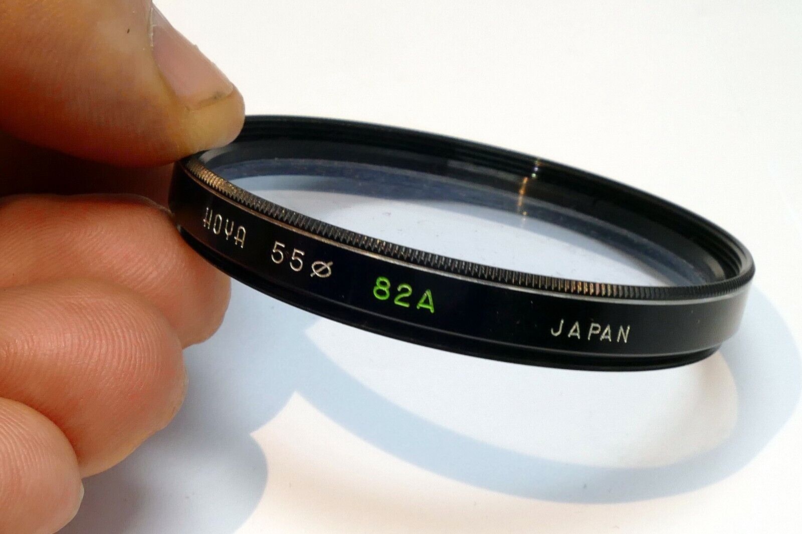 Hoya 55mm Filter 82A Color Conversion light blue cooling made in Japan