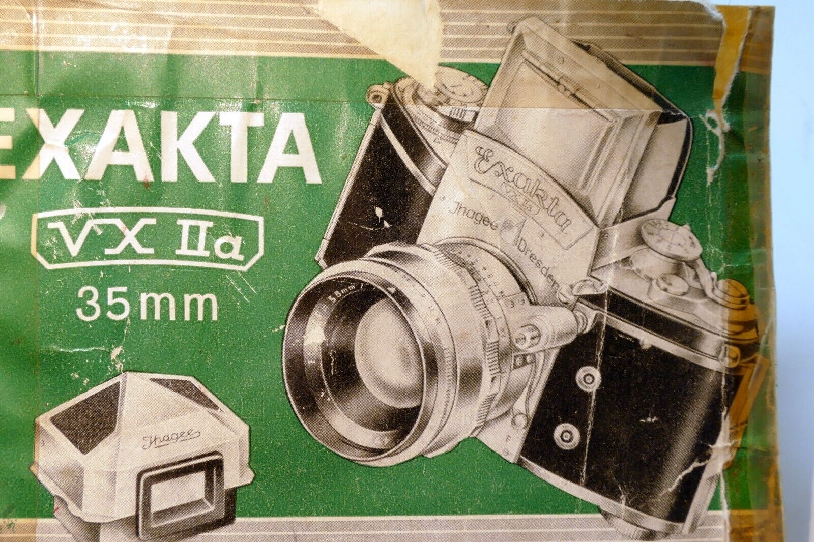 Exakta VX IIA Camera Guide Booklet/Manual Ihagee English EN
