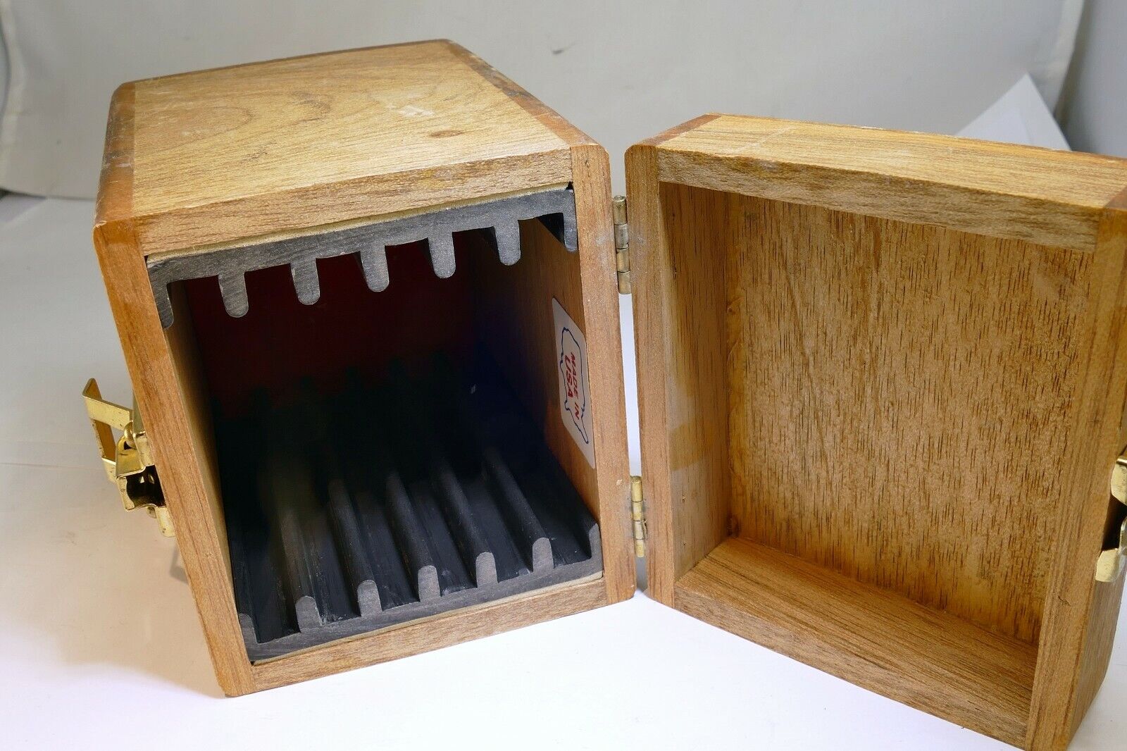 empty Wooden Storage Case Box for LS Lindahl Square filters
