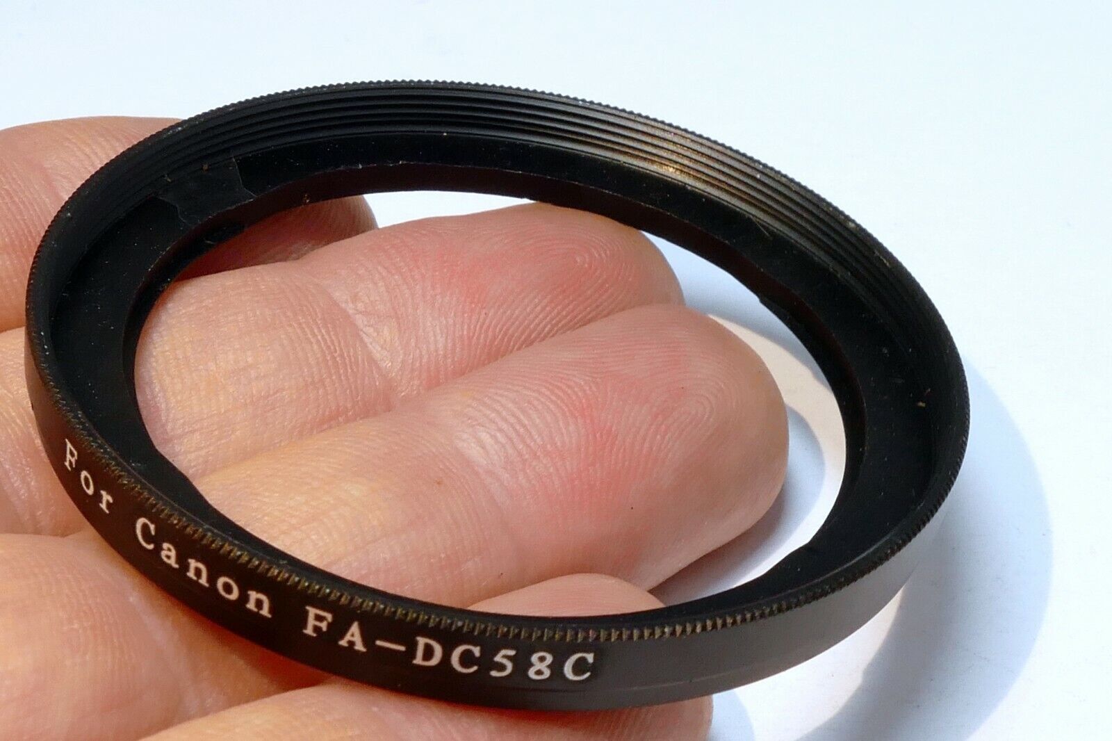 Metal 58mm Screw in Lens adapter ring for Canon FA-DC58C SX50 SX40 HS SX30