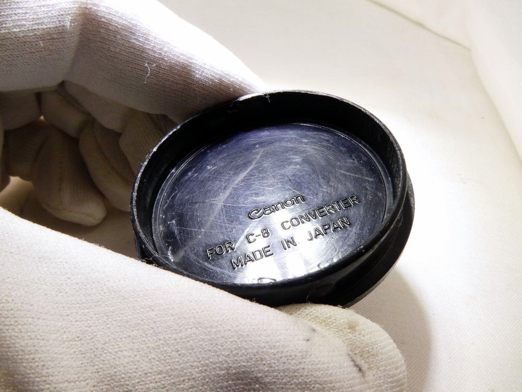 Rear Lens Cap for Canon C-8 Converter 1.6X lens 0.65X slip on 46.5mm ID 50mm OD