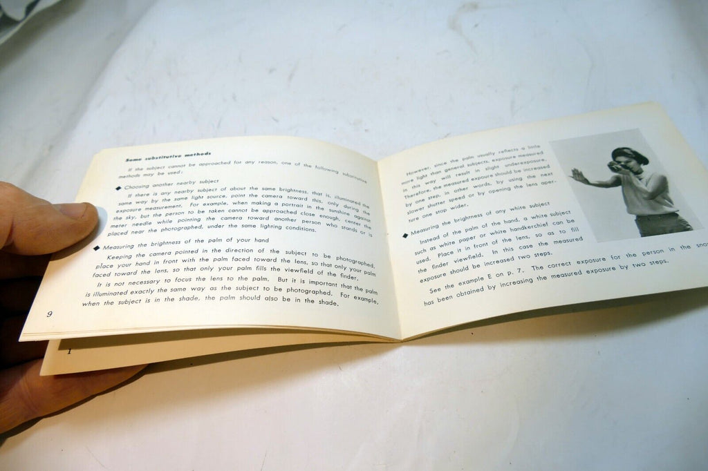 Nikon F Photomic-T FINDER Supplement to Instructions manual English EN - vintage