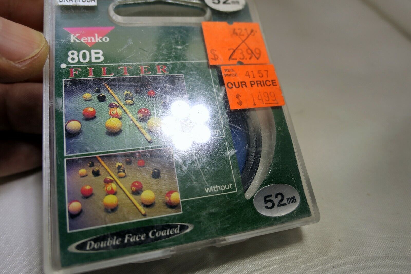 Kenko 52mm 80B Blue  Lens Filter screw in type boxed new