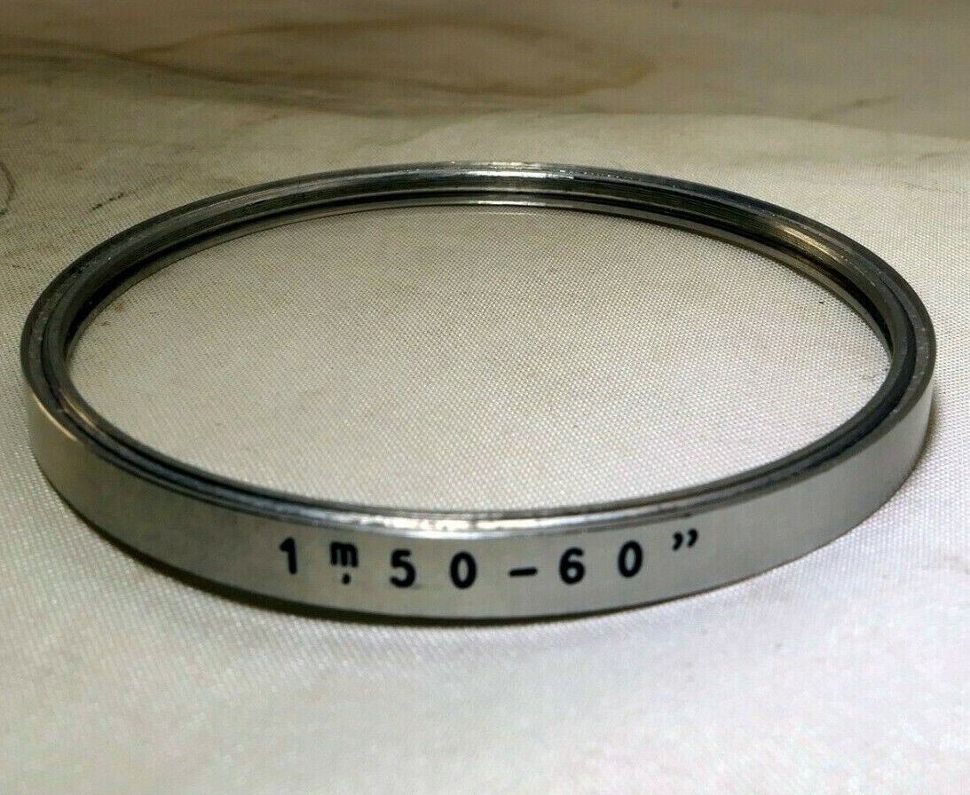 1m 50-60" Clear  Series VIII 8 Daylight Lens Filter drop in type 63.5mm OD