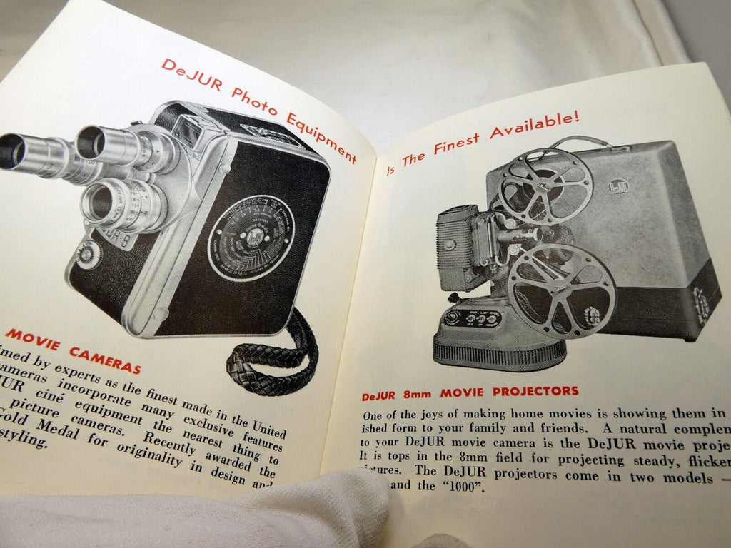Dejur TLR Twin Lens Reflex DR-10 20 40 Camera Instructions Guide Manual English