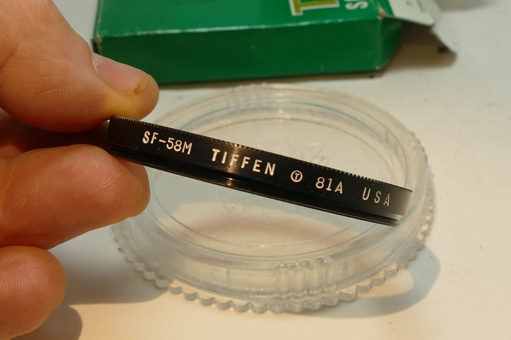 58mm Tiffen Ji-trans 81A Warming Filter made in USA