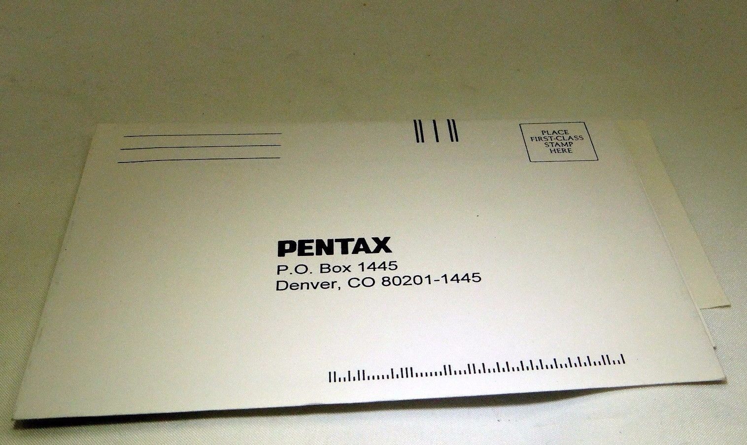 Pentax ZX-M 35mm SLR warranty Card Vintage misc. paperwork 35-80mm lens