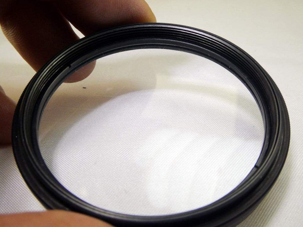 Adjustable angle 6 Star Cross Screen CS 55mm Lens Filter  rotating rim