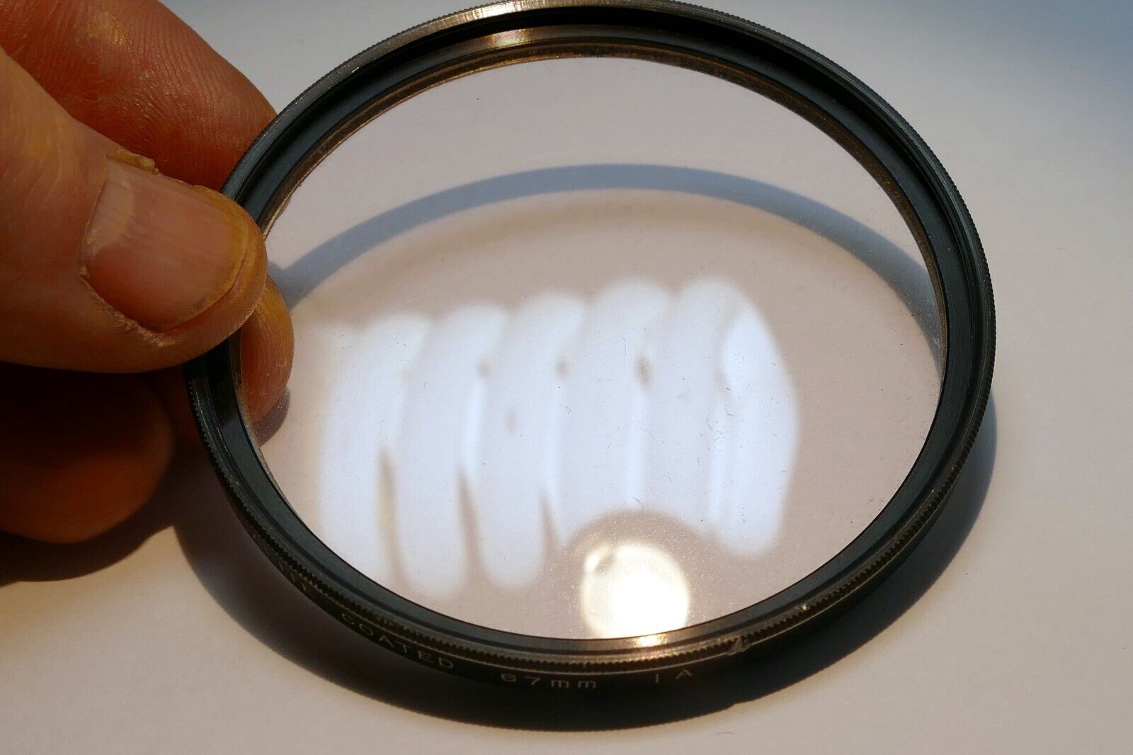 Spiralite 1A  67mm filter  skylight sky