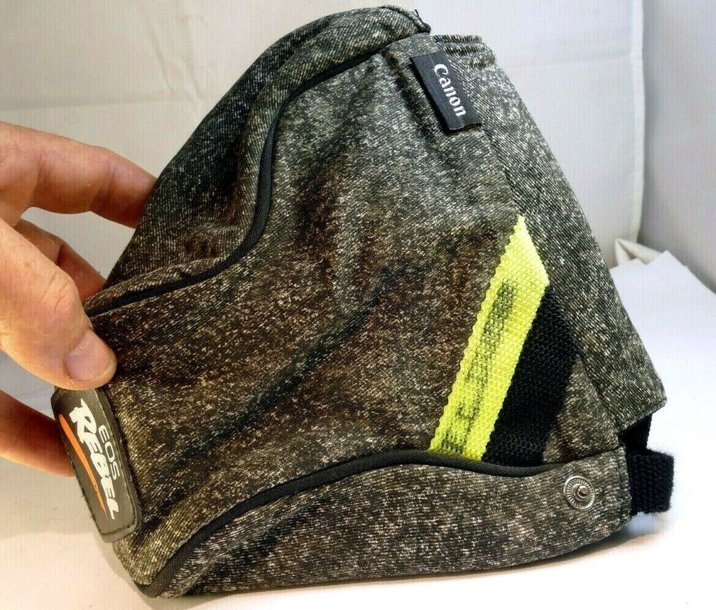 Canon Camera EOS Rebel X 35mm film camera genuine ever ready canvas