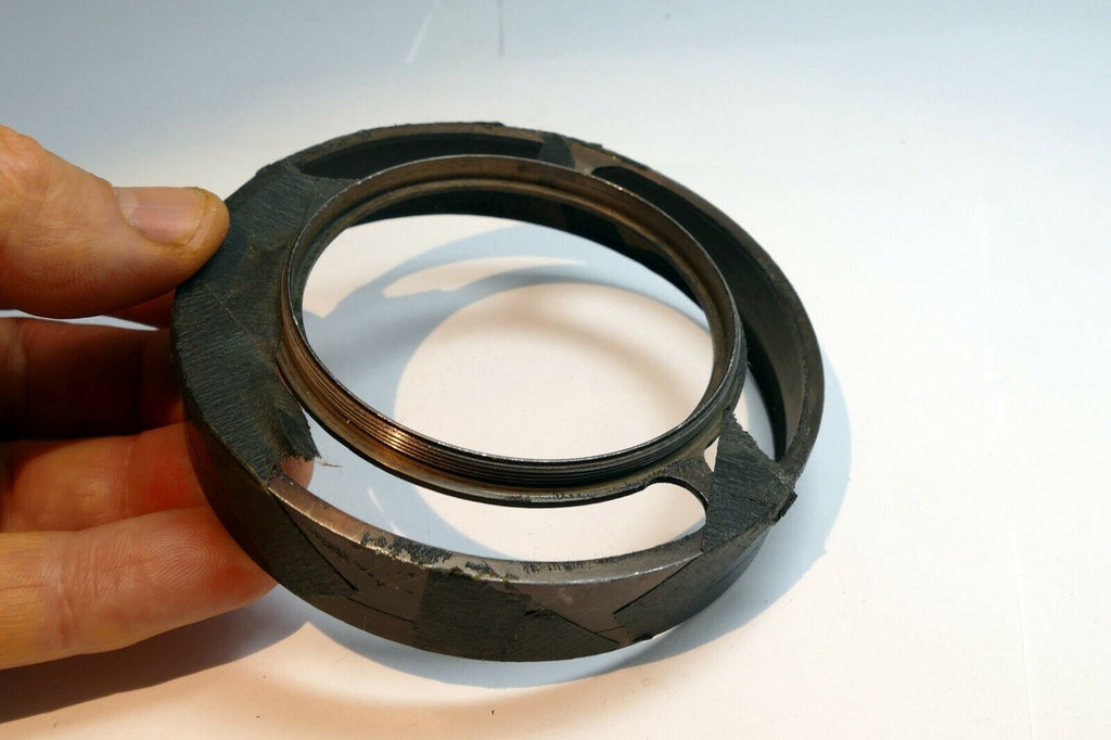 66mm OD Vented Lens Hood Shade screw in threaded male series VIII