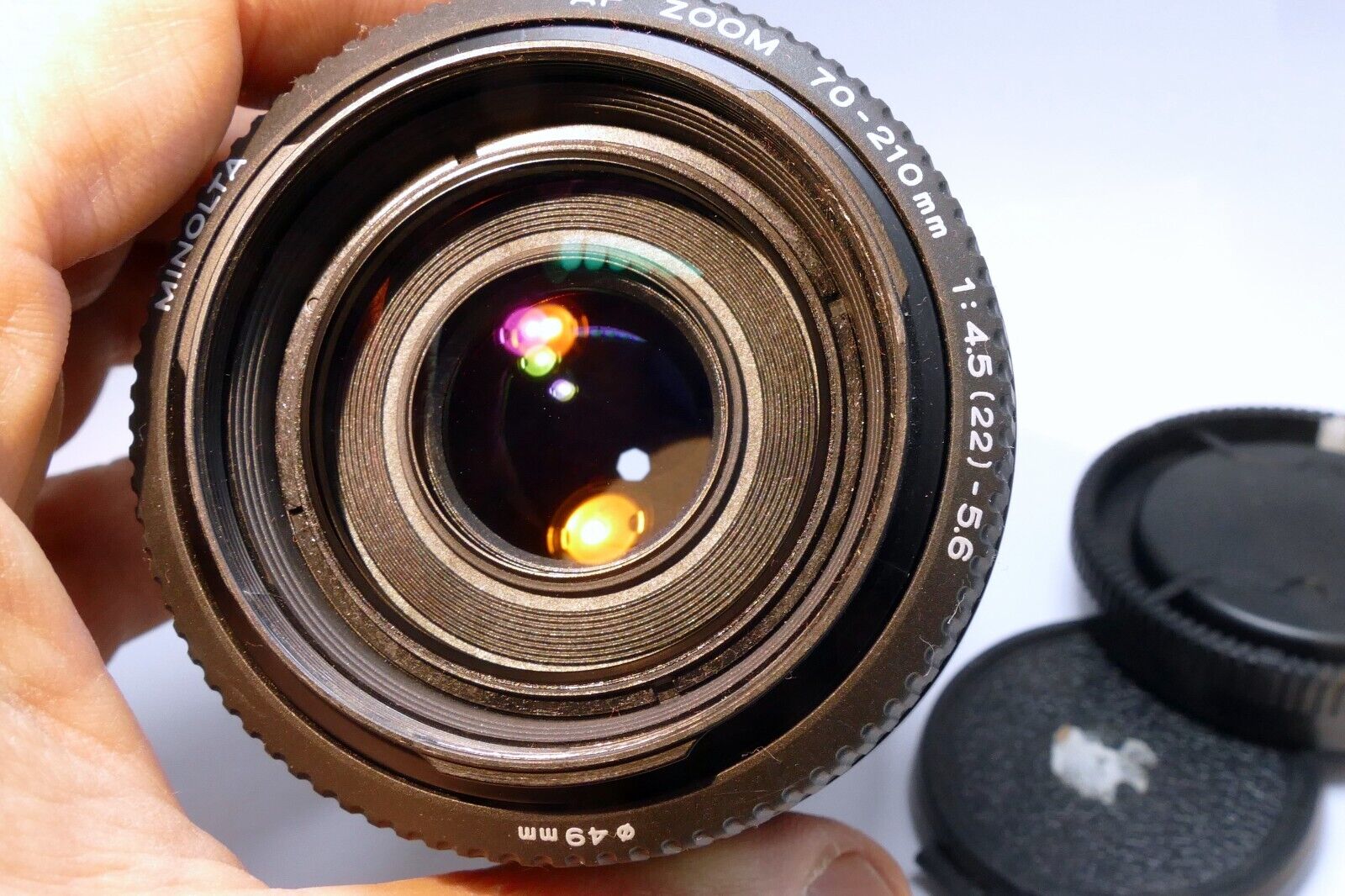Minolta 70-210mm f4.5-5.6 lens for  SONY A mount AF A57 a68 cameras - near mint