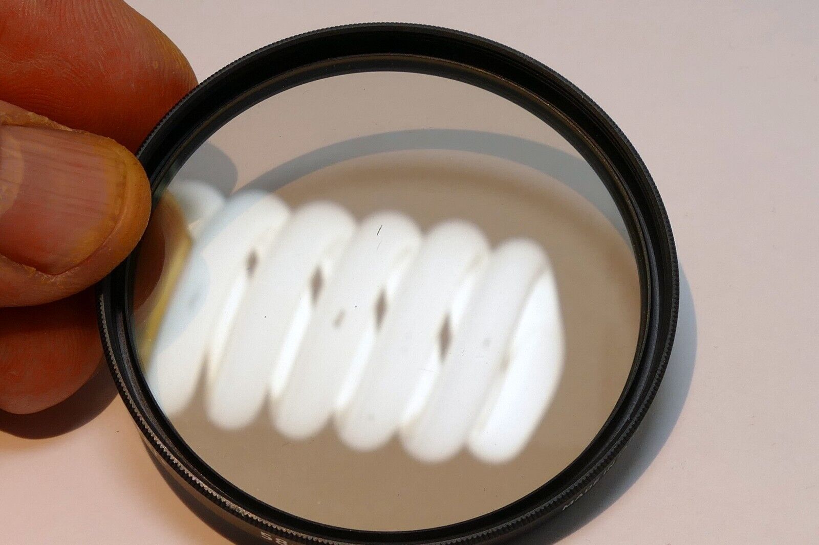 Promaster 58mm lens filter 1A skylight warming