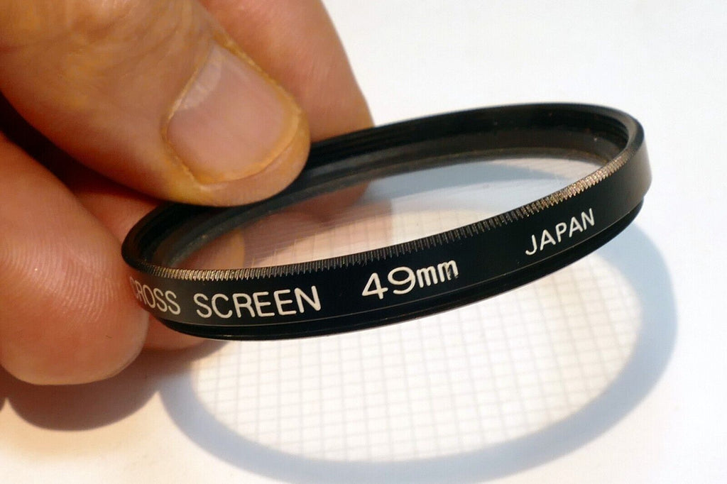 Kalt Cross Screen  49mm Lens  4 Star  CS