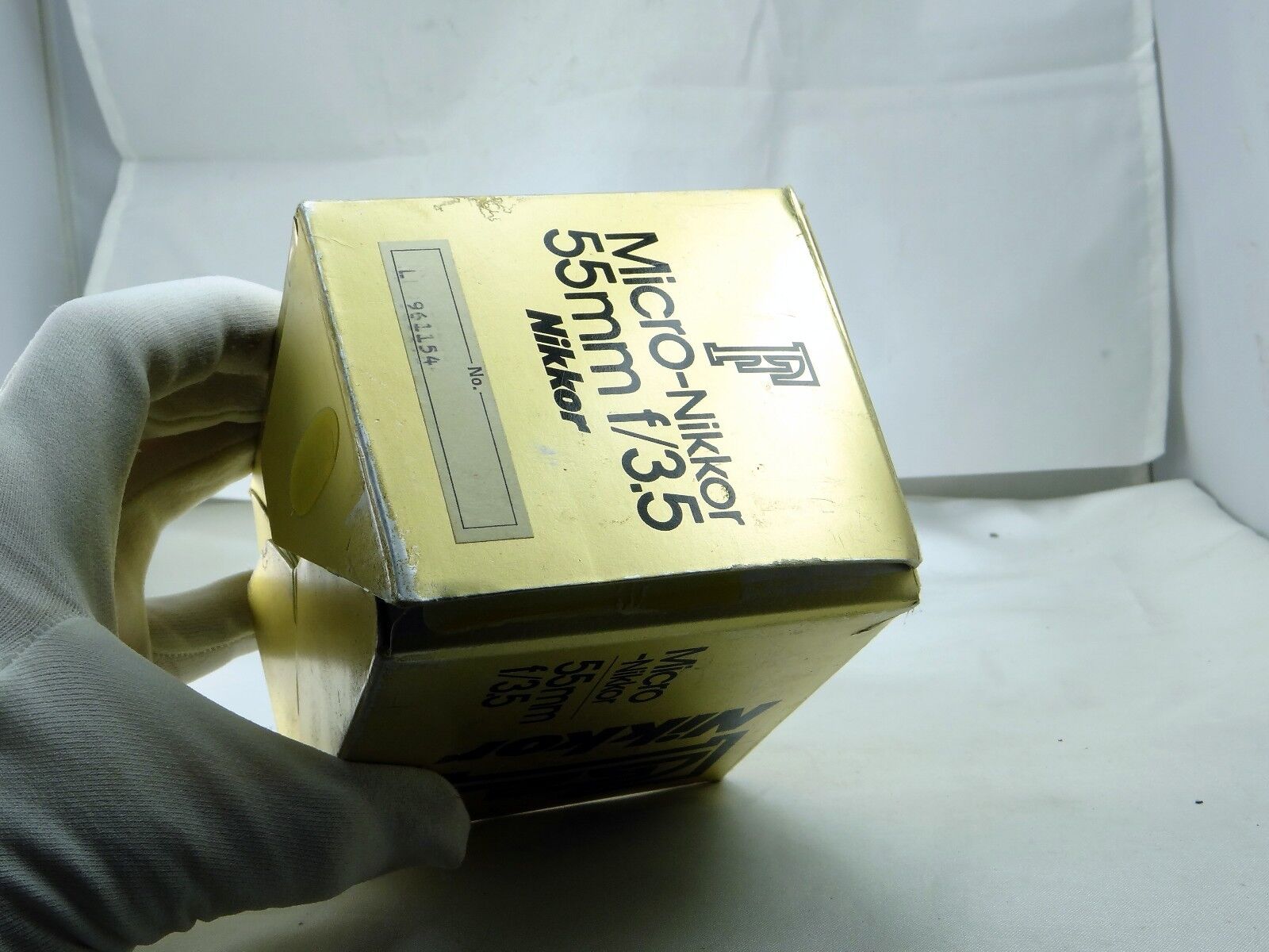 Empty Box  for Nikon 55mm f3.5 Micro-Nikkor  Lens