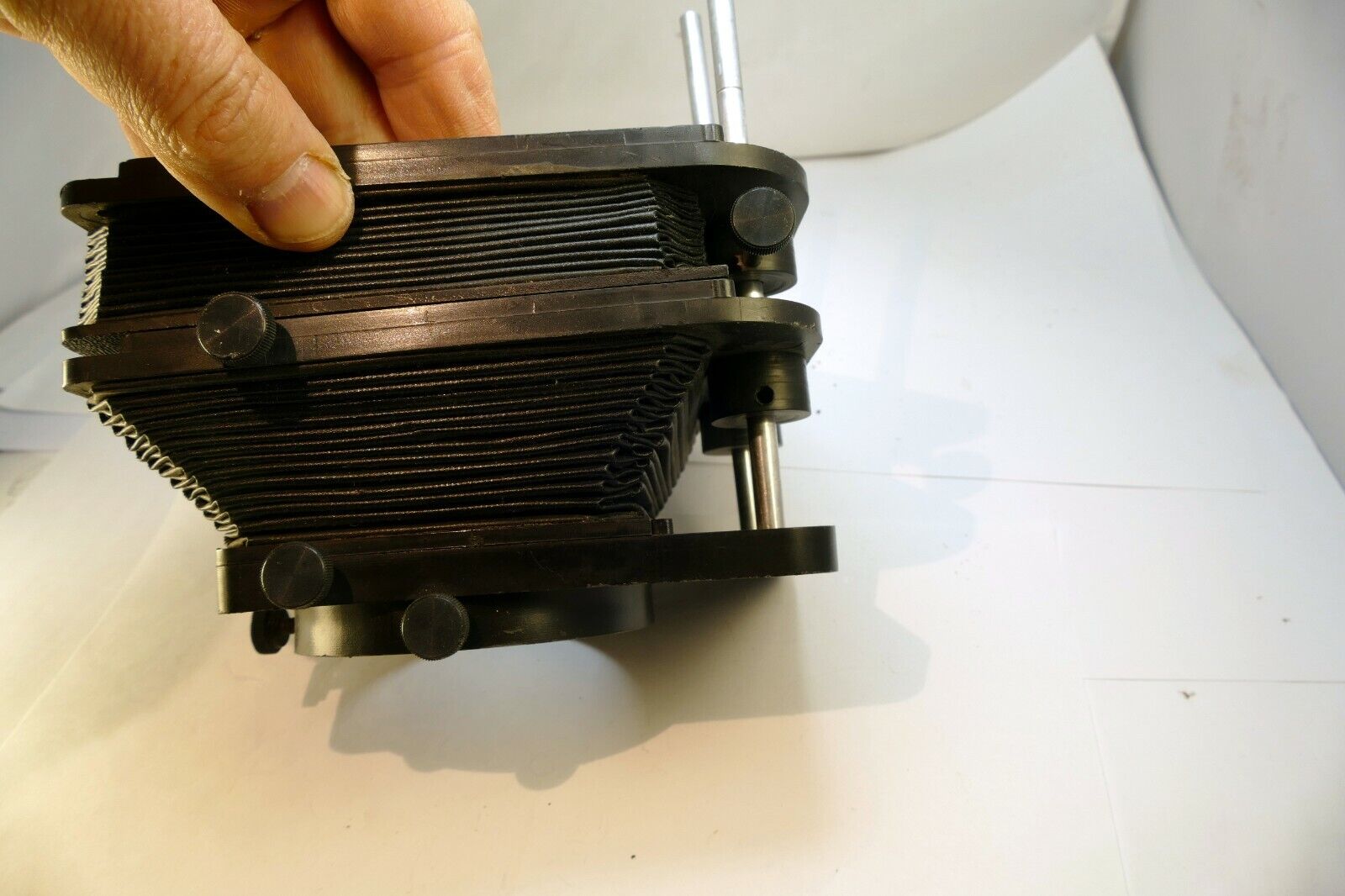 Lindahl Bellows lens Hood 43.1220 Professional Vignetter System set 4.5" filter