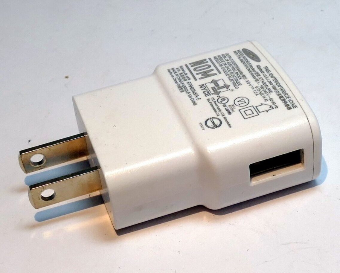 AC Adapter Charger for Samsung ETA0U61JWE  Genuine OEM US plug