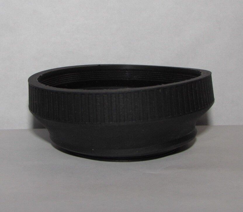 Used 52mm Rubber collapsible  Lens Hood for normal lenses 50mm f1.8 f2.0