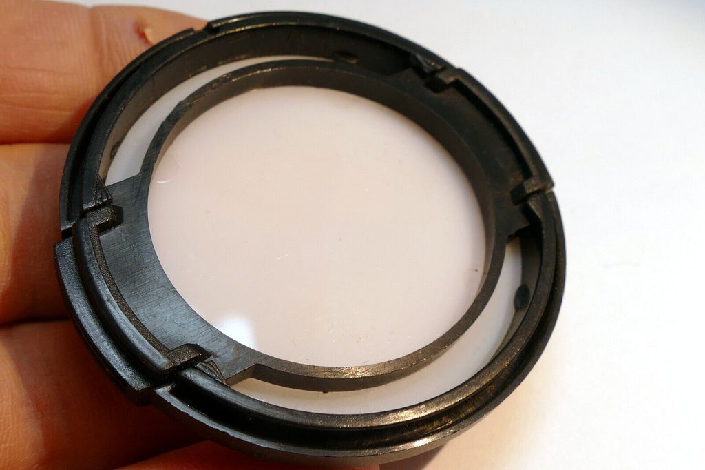 Promaster 52mm snap on type Lens Front Cap white balance translucent