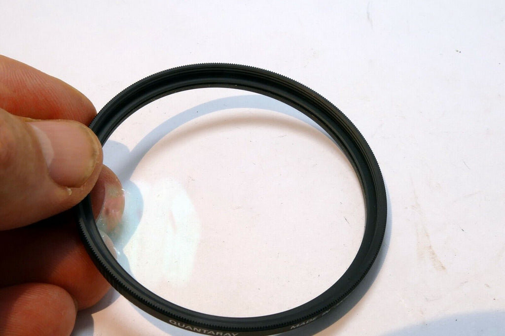 Quantaray UV Digital 62mm Lens Filter with ribbed rubber rim