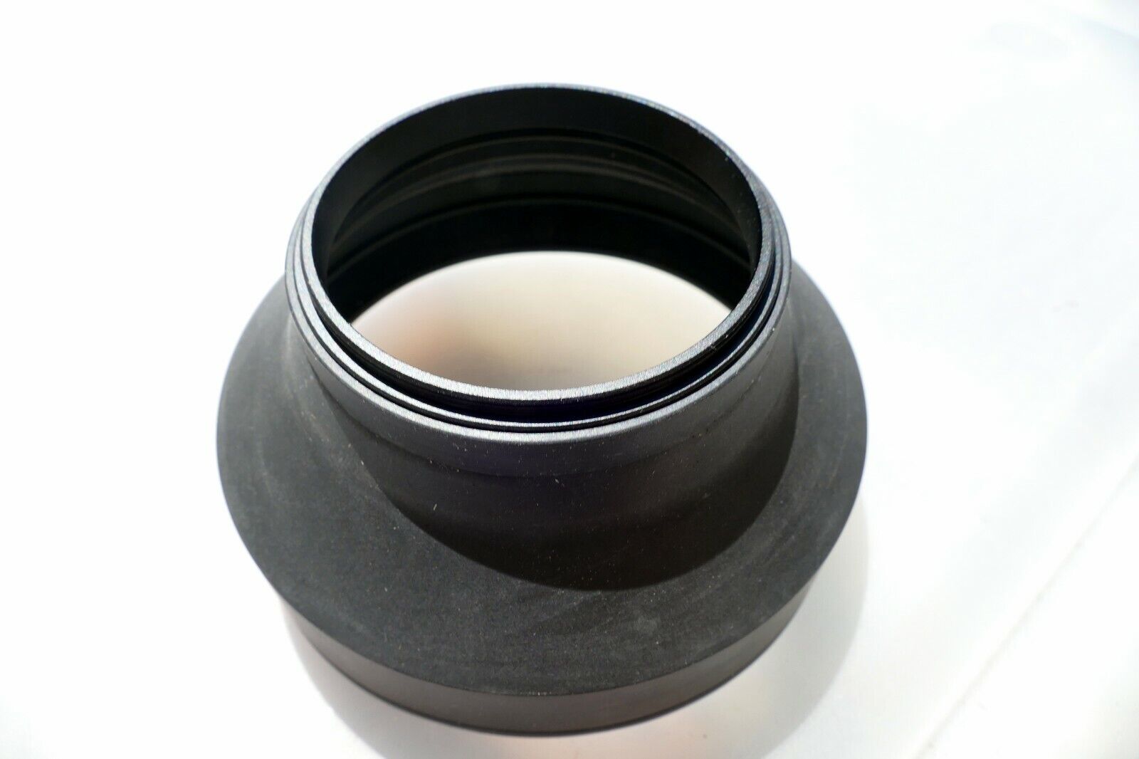 58mm Rubber Lens Hood Shade double threaded Telephoto 200mm 300mm 80-200mm