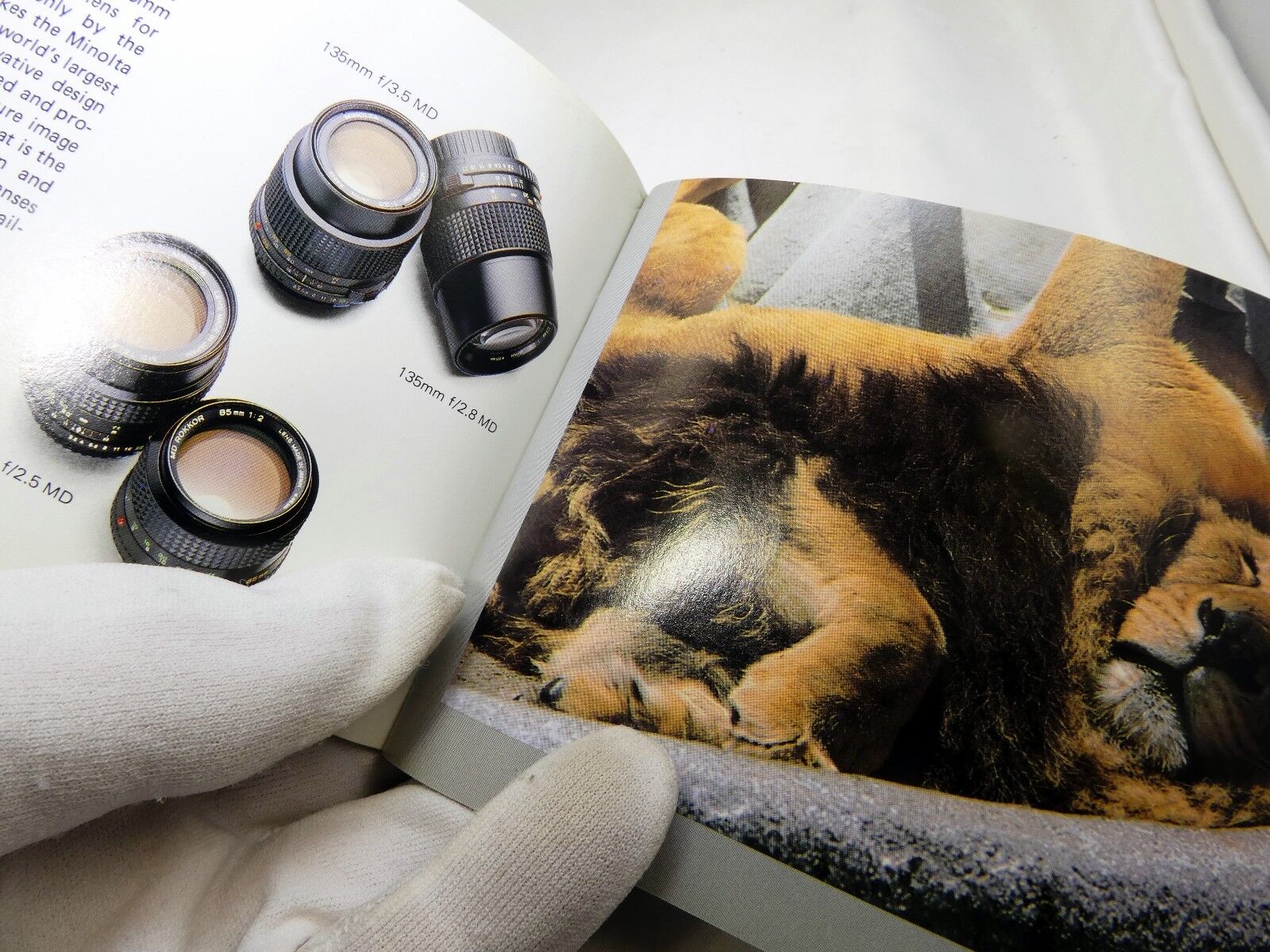 Minolta Accessory Guide List X series SLR System Creative Photography  English