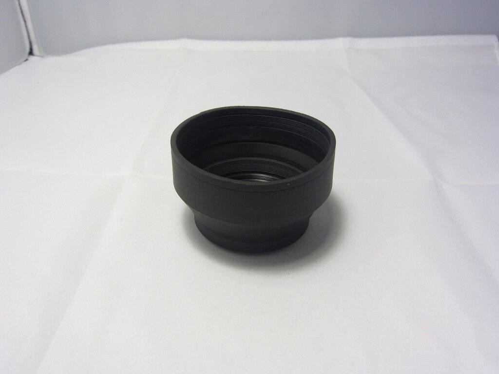 Collapsible Rubber Pro Series Lens Hood 52mm Mint Condition Telephoto 135mm 200m