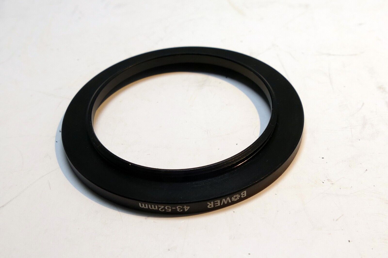 43mm to 52mm male to female threads step Up ring adapter lens